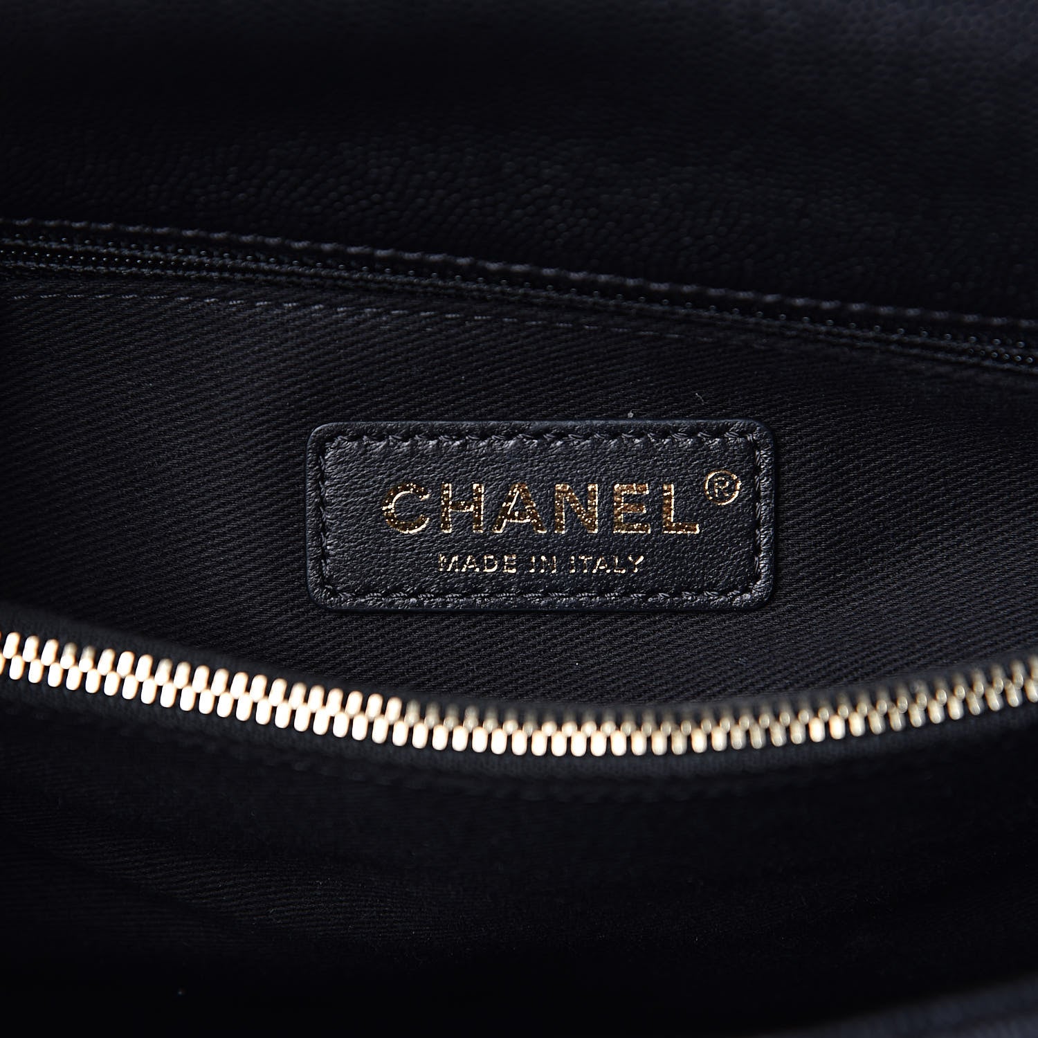 Chanel Caviar Lizard Embossed Quilted Small Coco Handle Flap Black 6 of 11