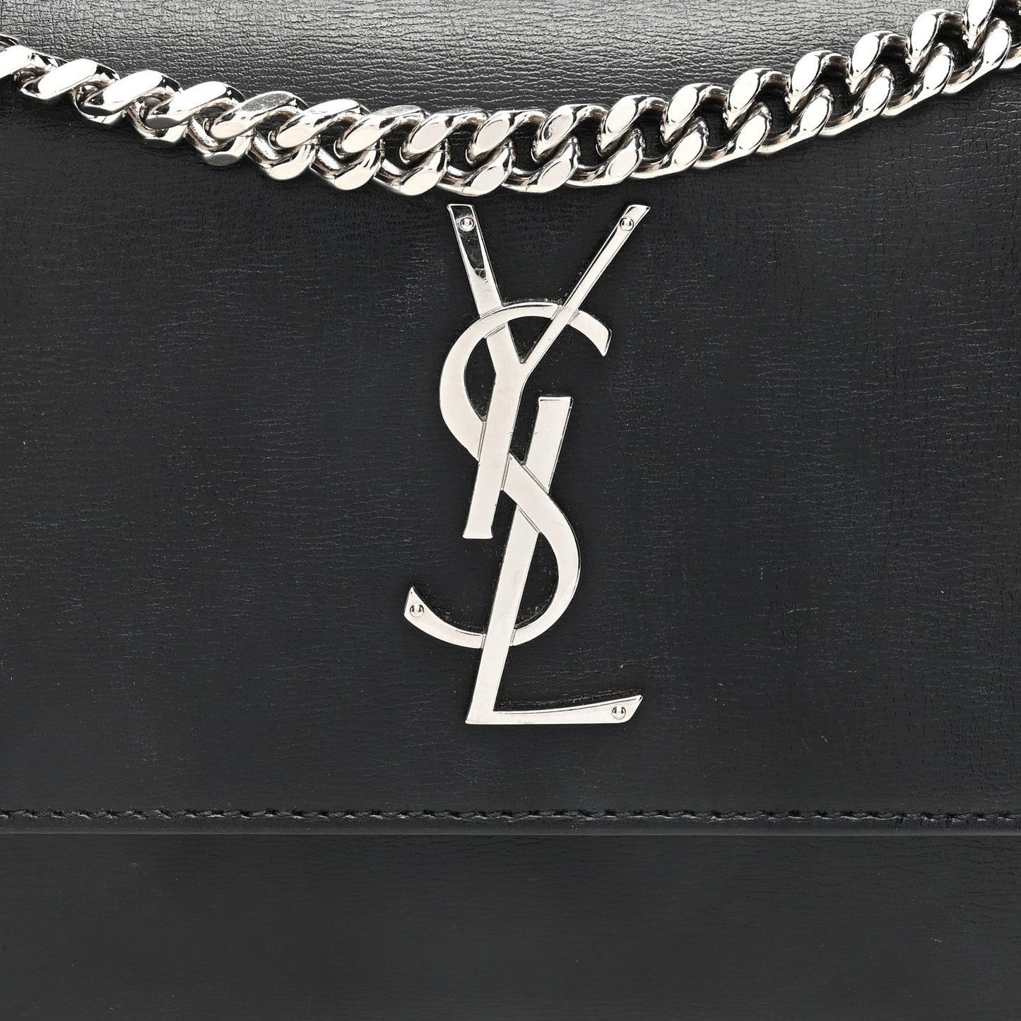 Calfskin Medium Monogram Sunset Black