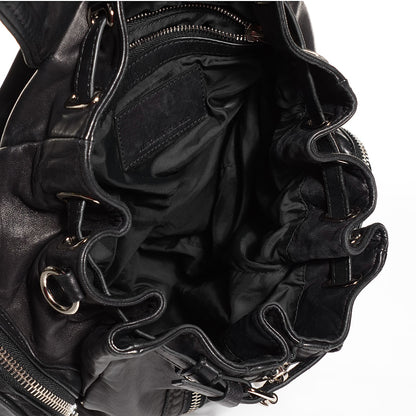 Alexander Wang Lambskin Marti Backpack Washed Black Rhodium Hardware 5 of 9