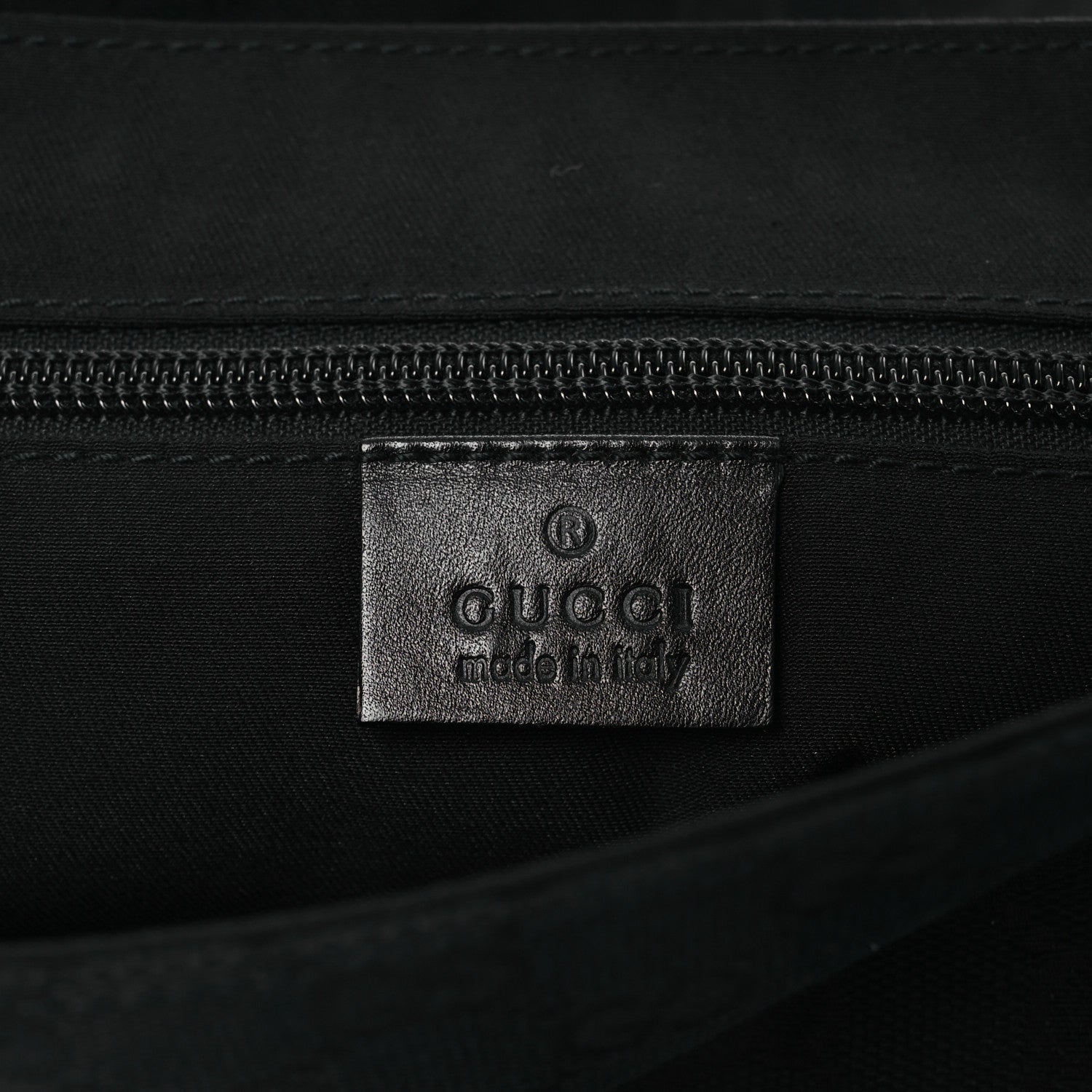 Gucci Monogram Waist Belt Bag Black 6 of 12