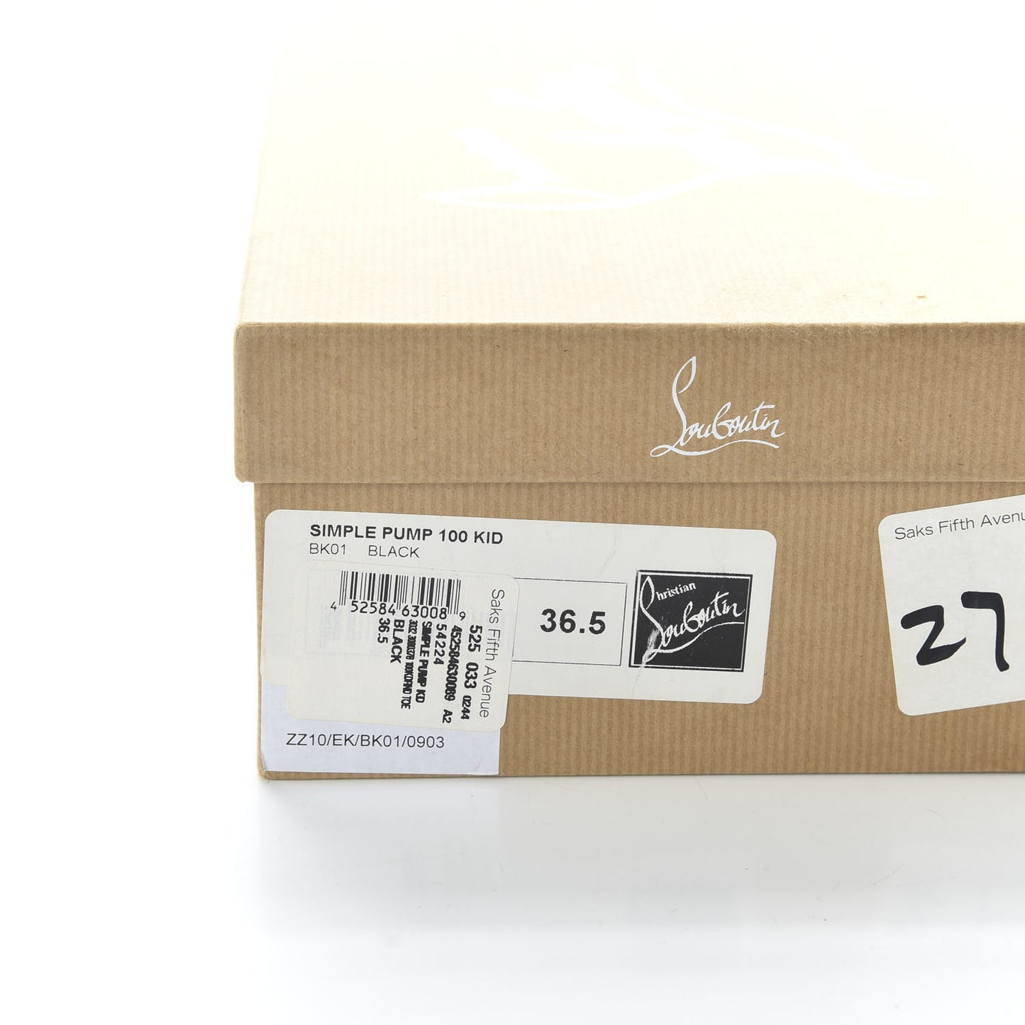 Kid Simple 100 Pumps 36.5 Black