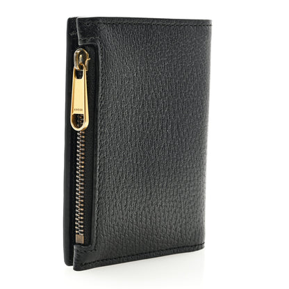 Gucci Dollar Calfskin GG Marmont Long Wallet Black 3 of 6