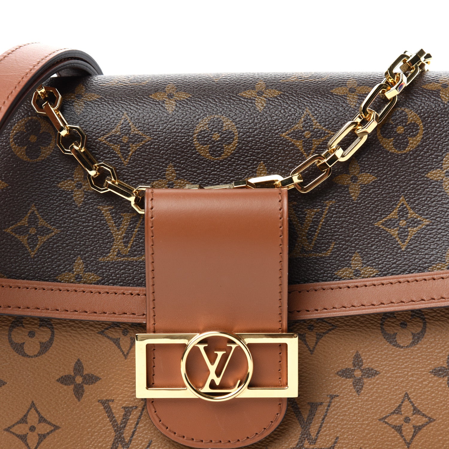 Louis Vuitton Reverse Monogram Dauphine MM 9 of 9