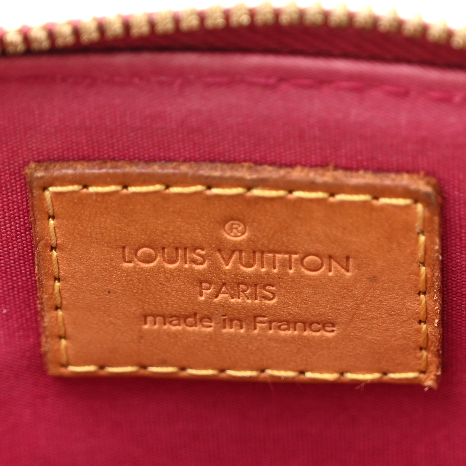 Louis Vuitton Vernis Alma BB Rose Indien 6 of 11