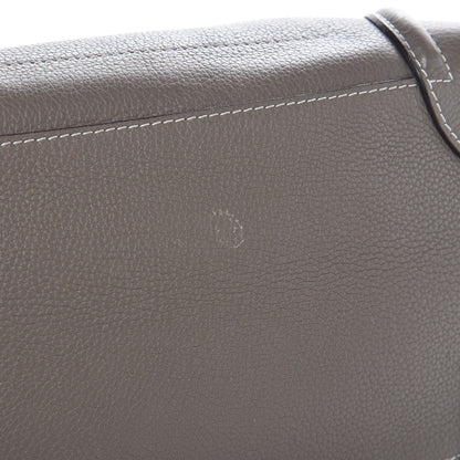 Celine Drummed Calfskin Mini Luggage Souris 8 of 12