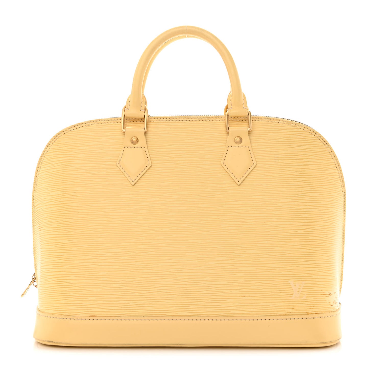 LOUIS VUITTON Epi Alma PM Vanilla