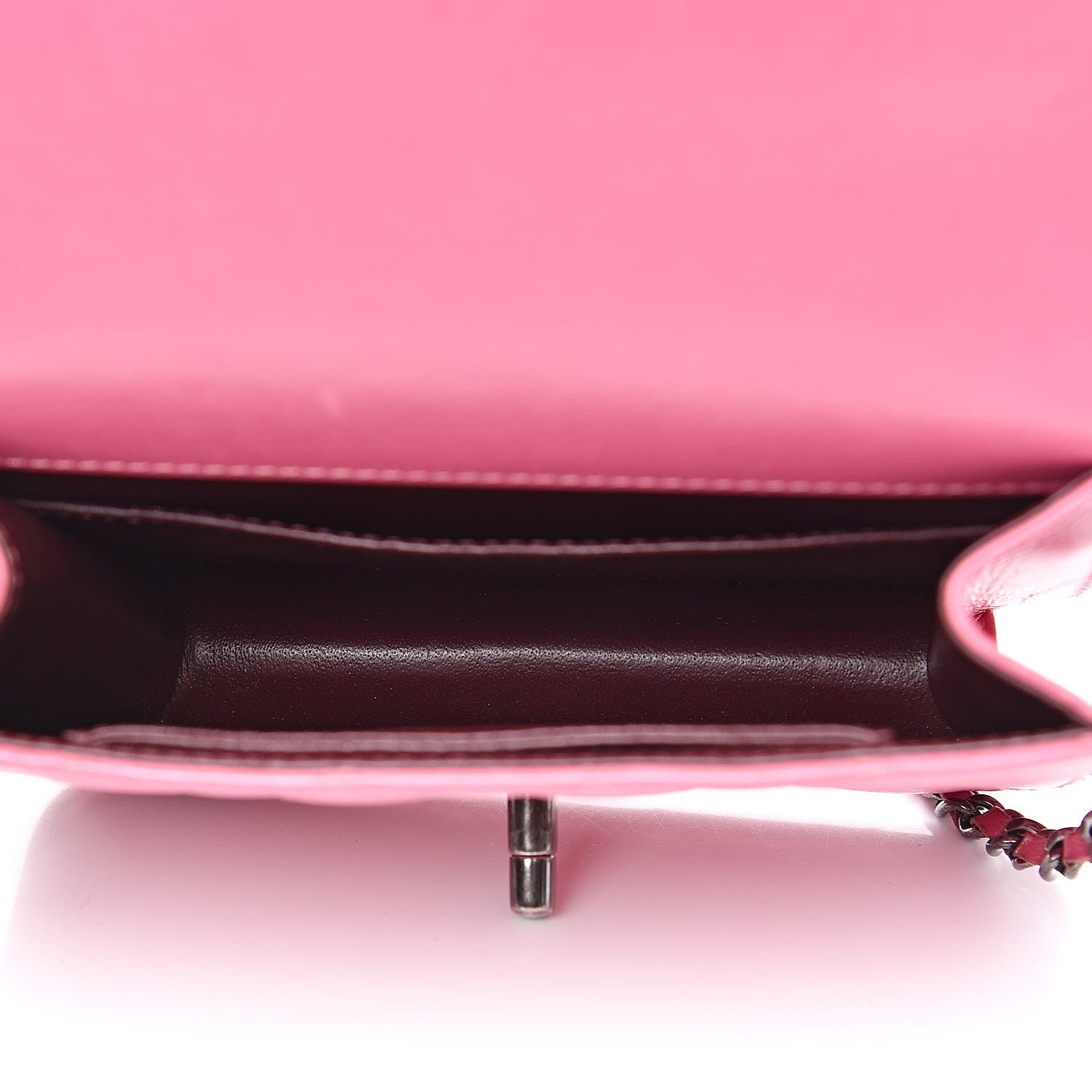 Chanel Lambskin Quilted Mini Crossing Times Flap Pink 5 of 15