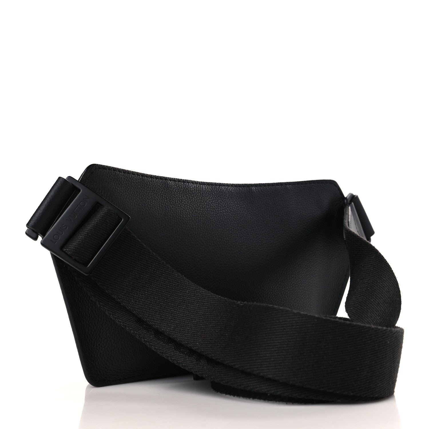 Louis Vuitton Grained Calfskin Aerogram Takeoff Sling Black 3 of 8