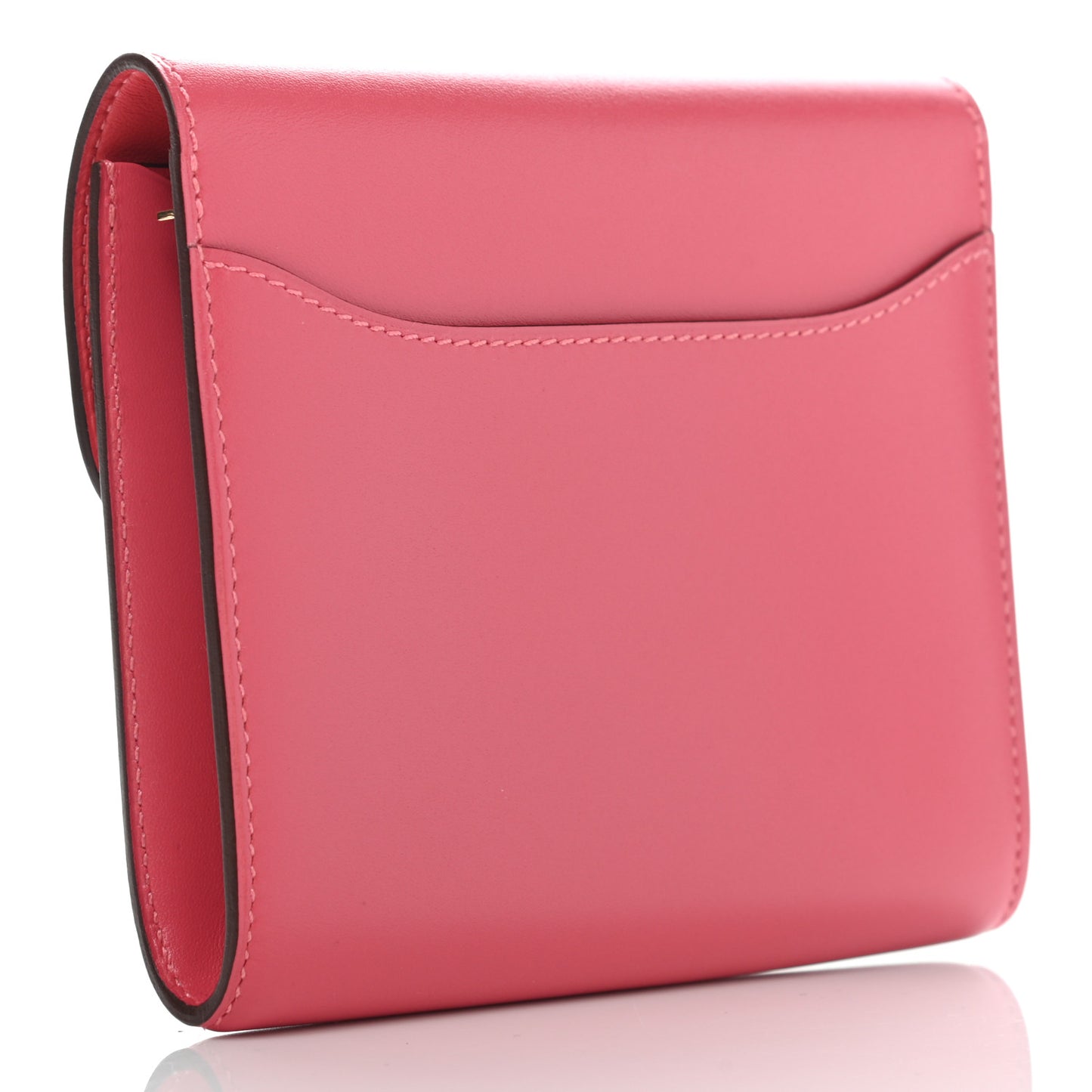 Tadelakt Constance Short Wallet Rose Lipstick