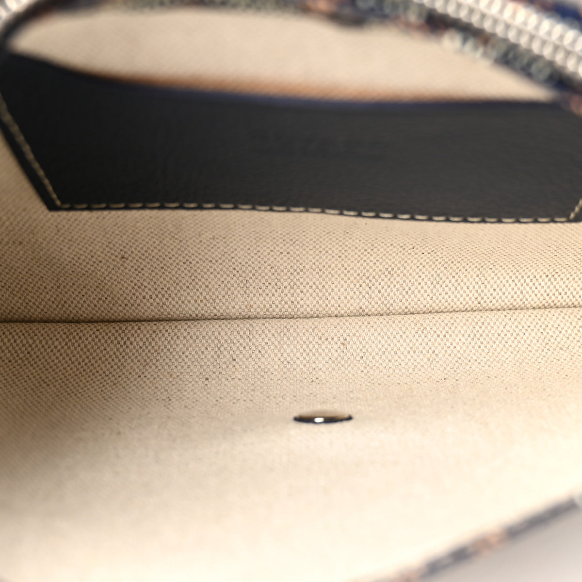 Goyardine Plumet Wallet Clutch Navy