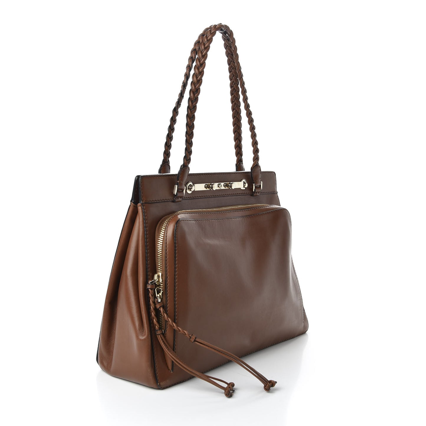 Vitello Demetra Satchel Brun