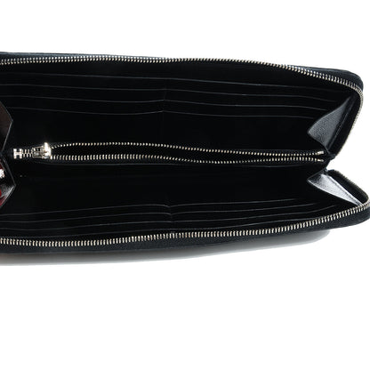Hermes Shiny Alligator Azap Wallet Black 6 of 11