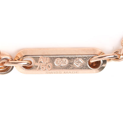Chopard 18K Rose Gold Green Agate Imperiale Cocktail Bracelet 5 of 6