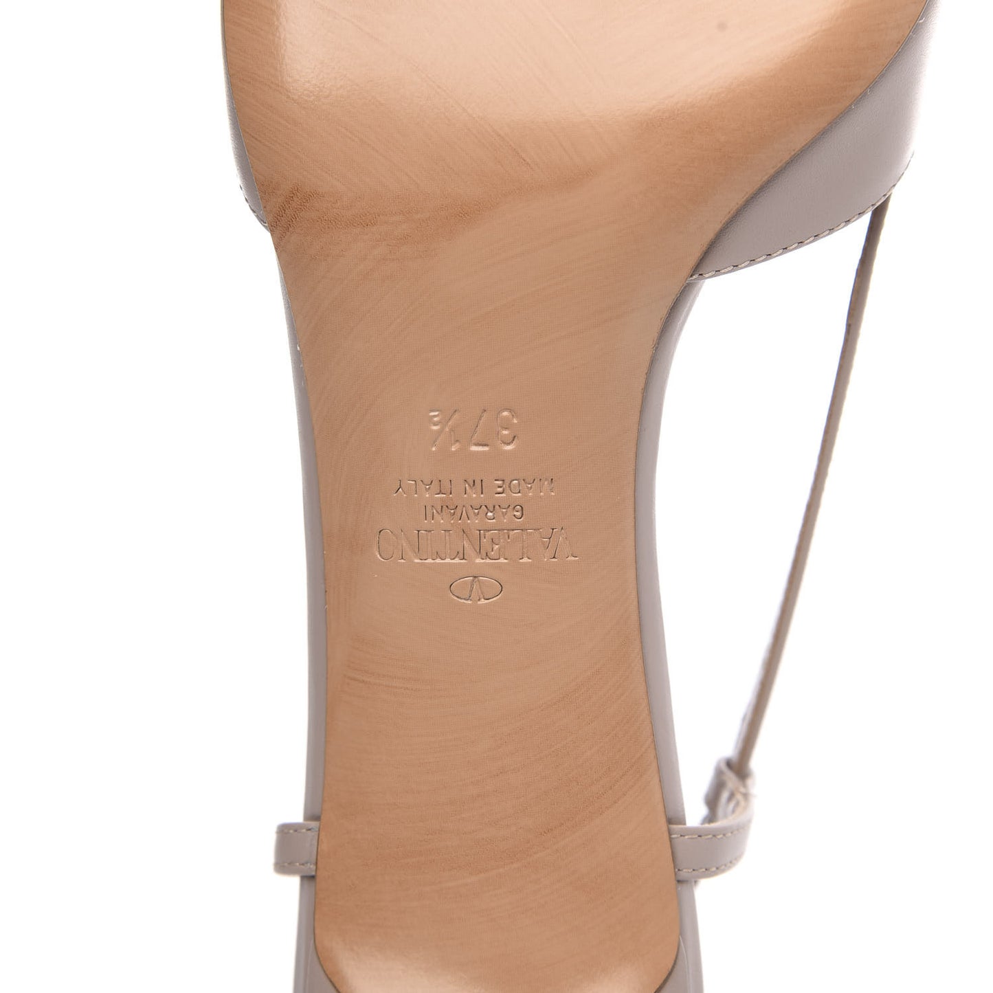 Calfskin Tonal Vlogo Slingback 40mm Pumps 37.5 Poudre