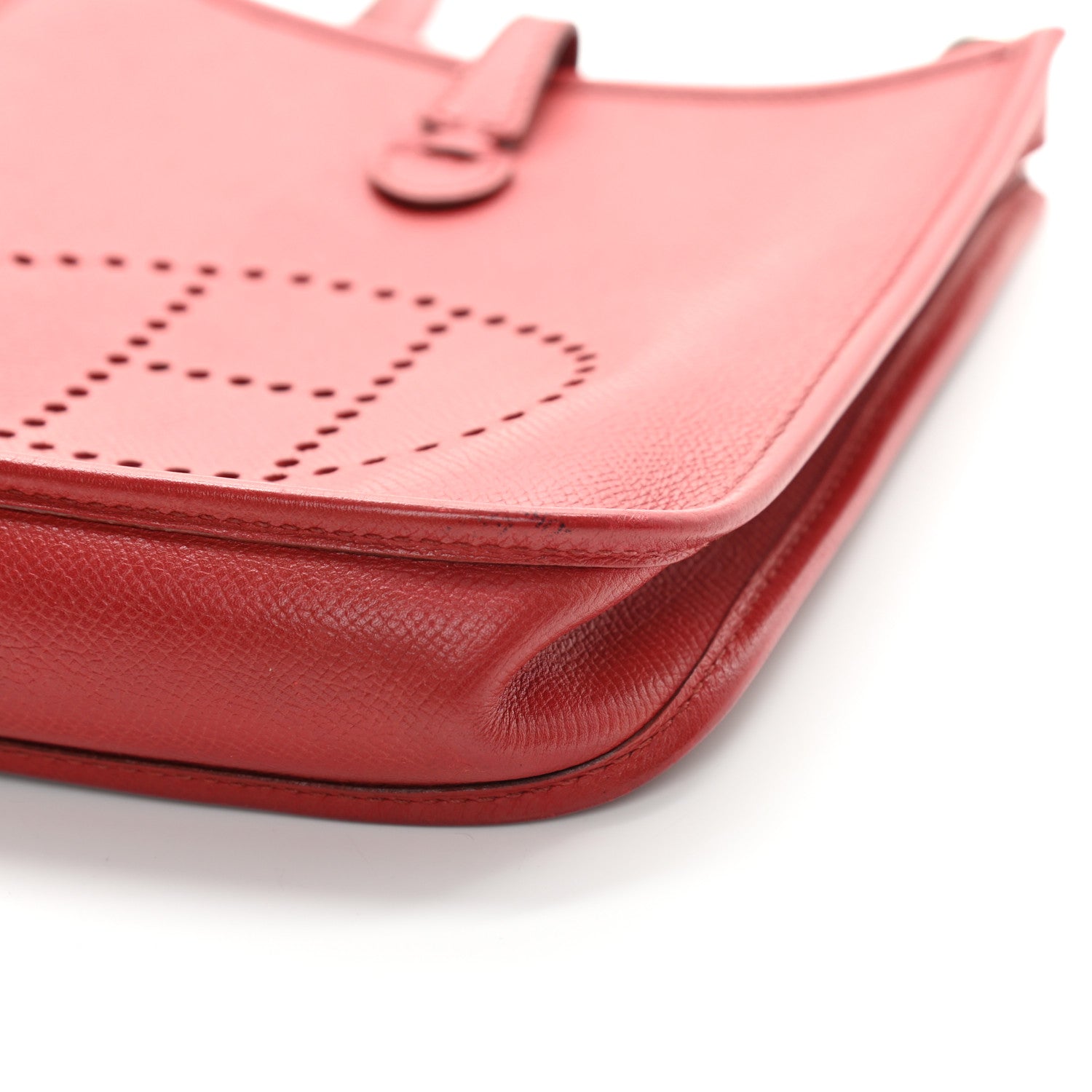 Hermes Epsom Evelyne Short Strap TPM Rouge Garance 14 of 17