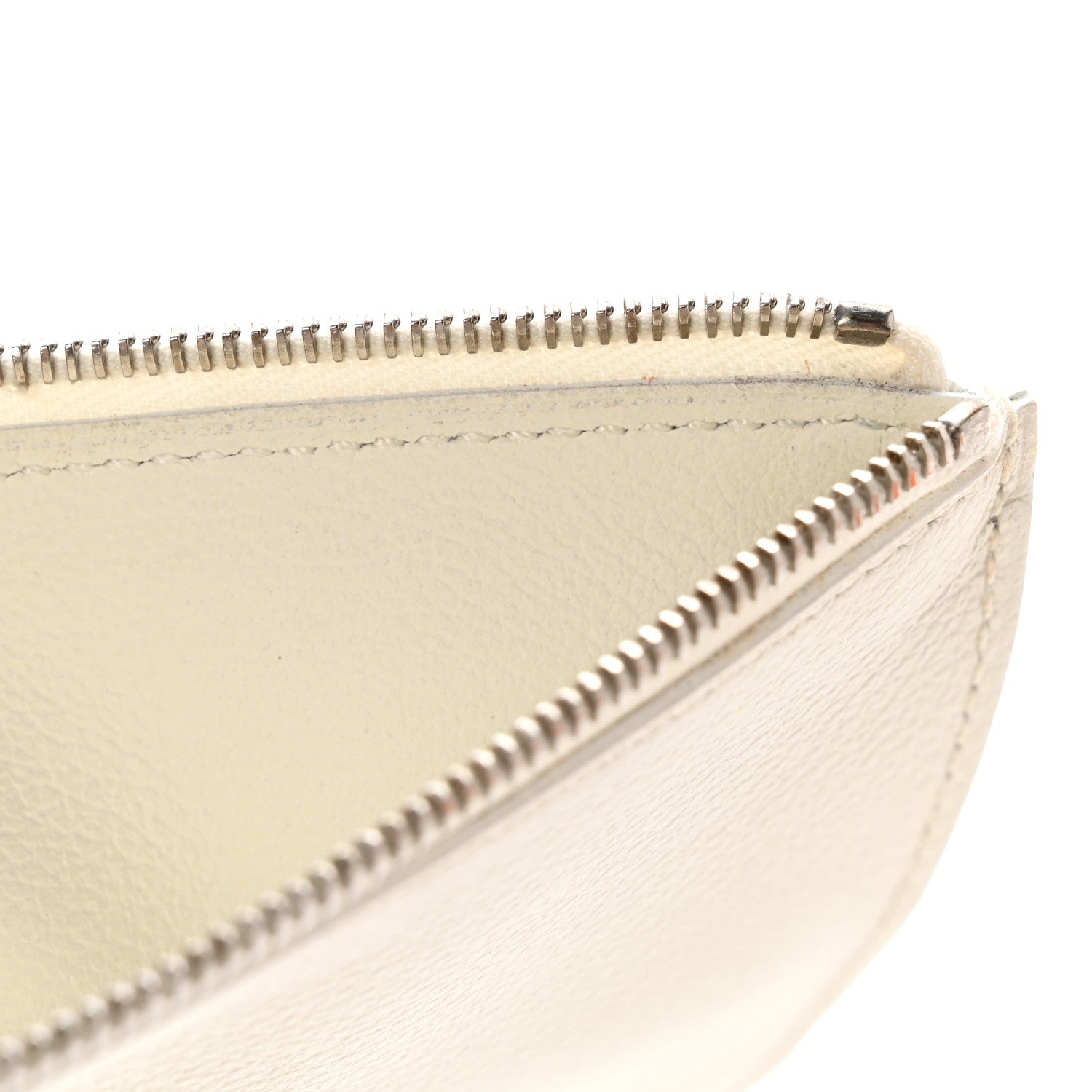 Hermes Evercolor Dogon Duo Wallet White 10 of 14