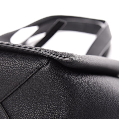 Celine Baby Grained Calfskin Small Tri-Fold Bag Black 9 of 12