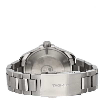 Tag Heuer Stainless Steel 43mm Aquaracer 300M Automatic Watch Black WAY201F 3 of 5