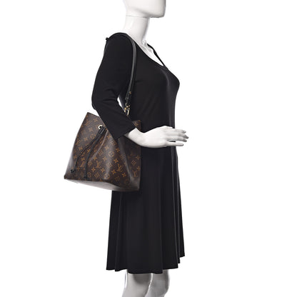 Louis Vuitton Monogram Neonoe MM Black 2 of 9