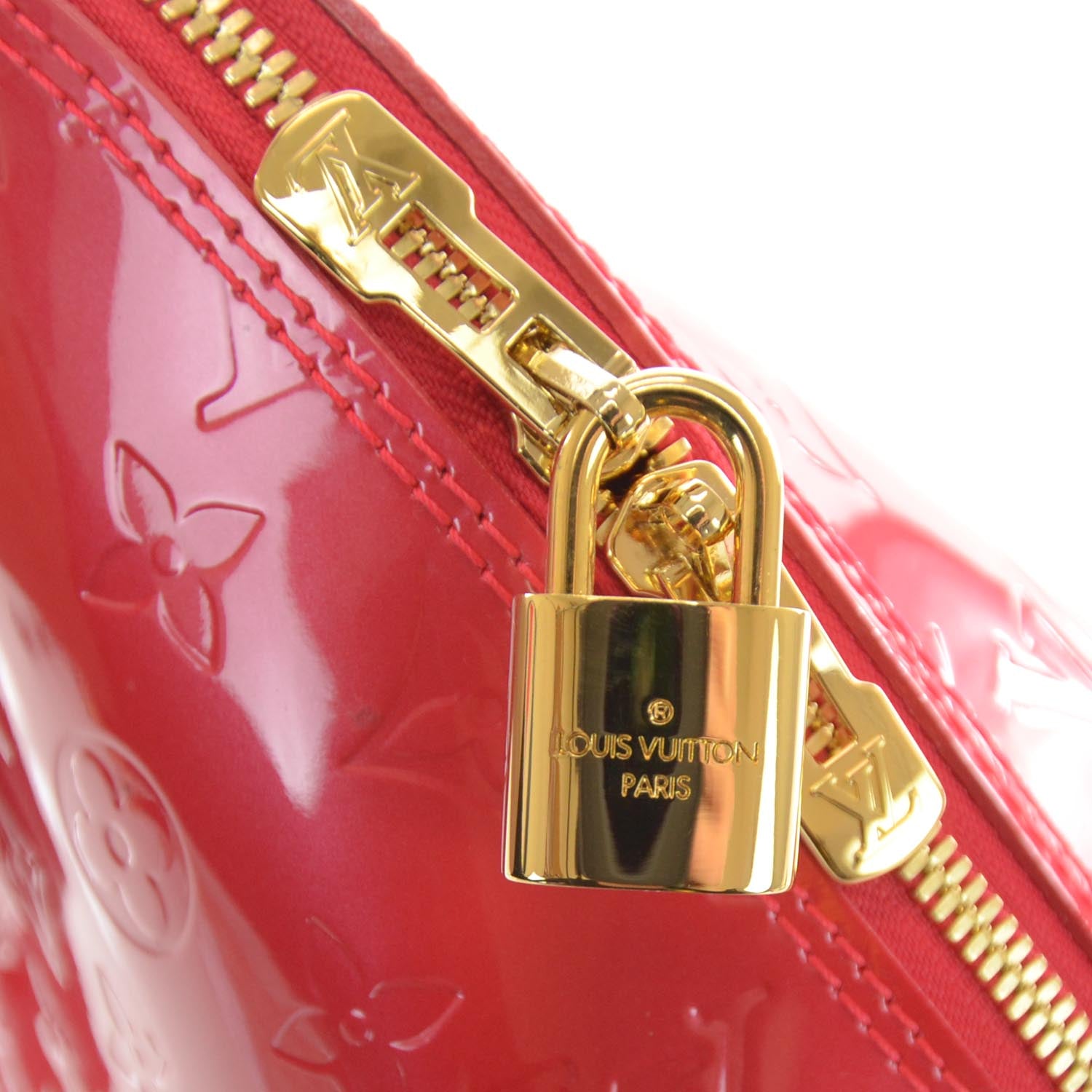 Louis Vuitton Vernis Alma PM Rouge Grenadine 5 of 8