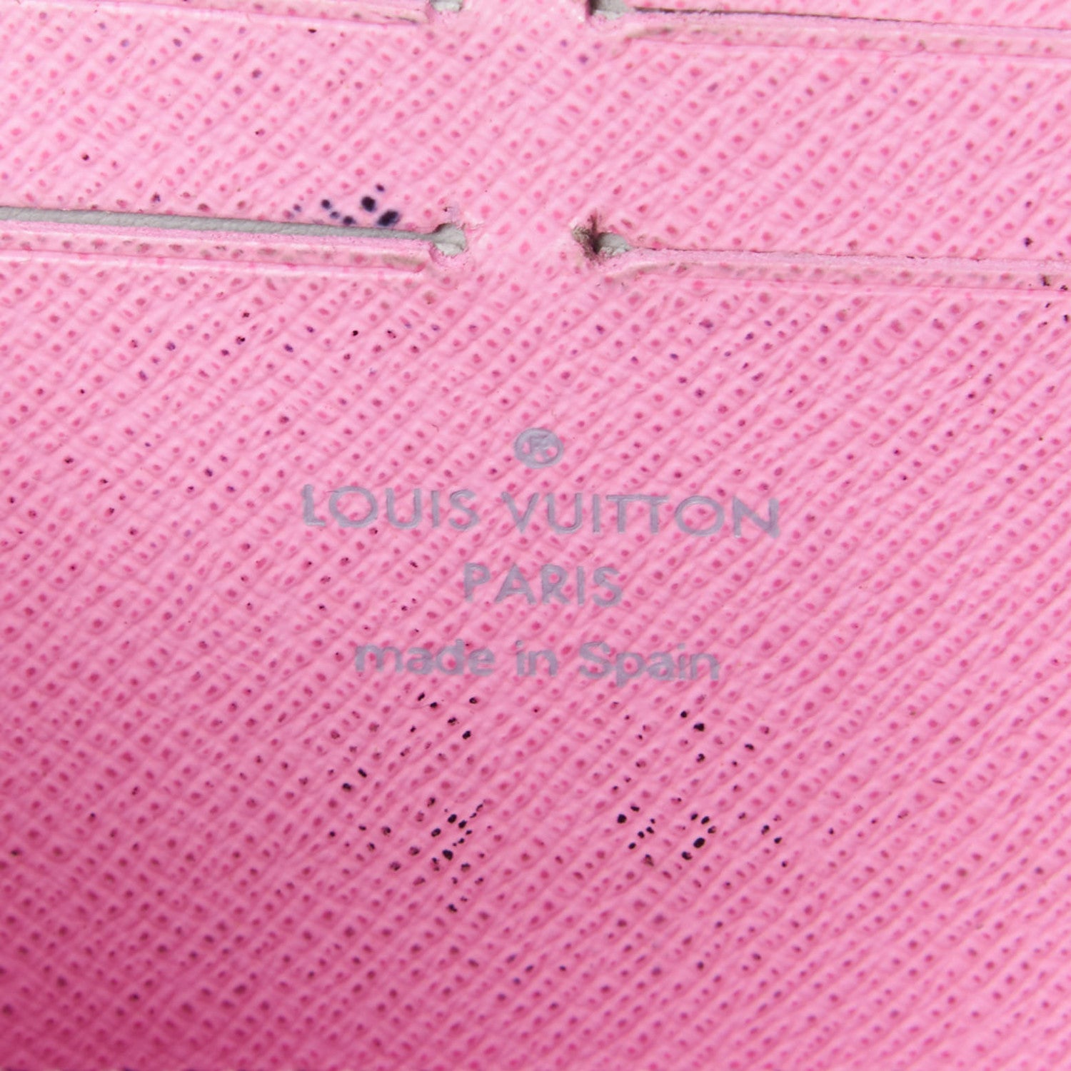 Louis Vuitton Monogram Multicolor Zippy Wallet White Litchi 8 of 9