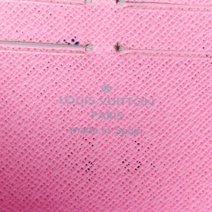 Louis Vuitton Monogram Multicolor Zippy Wallet White Litchi 8 of 9