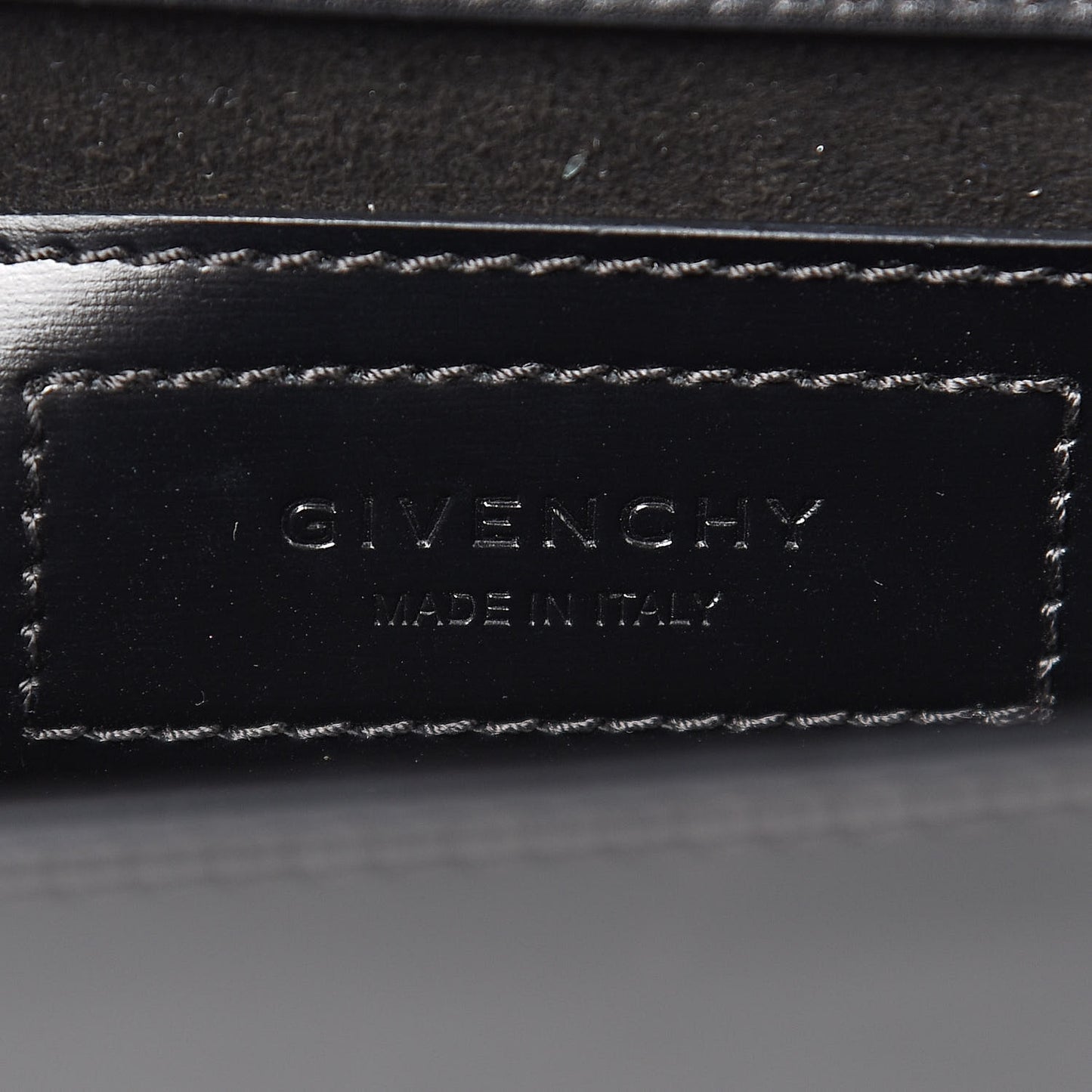 Calfskin Infinity Flap Bag Black