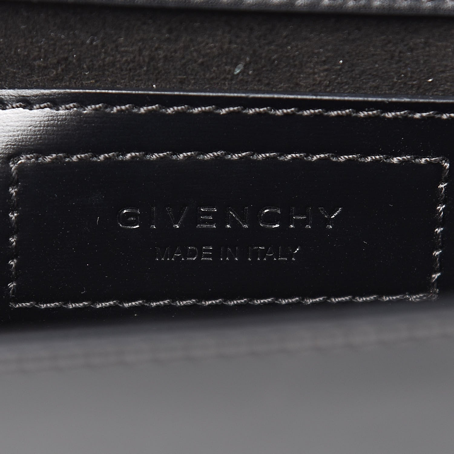 Givenchy Calfskin Infinity Flap Bag Black 6 of 12