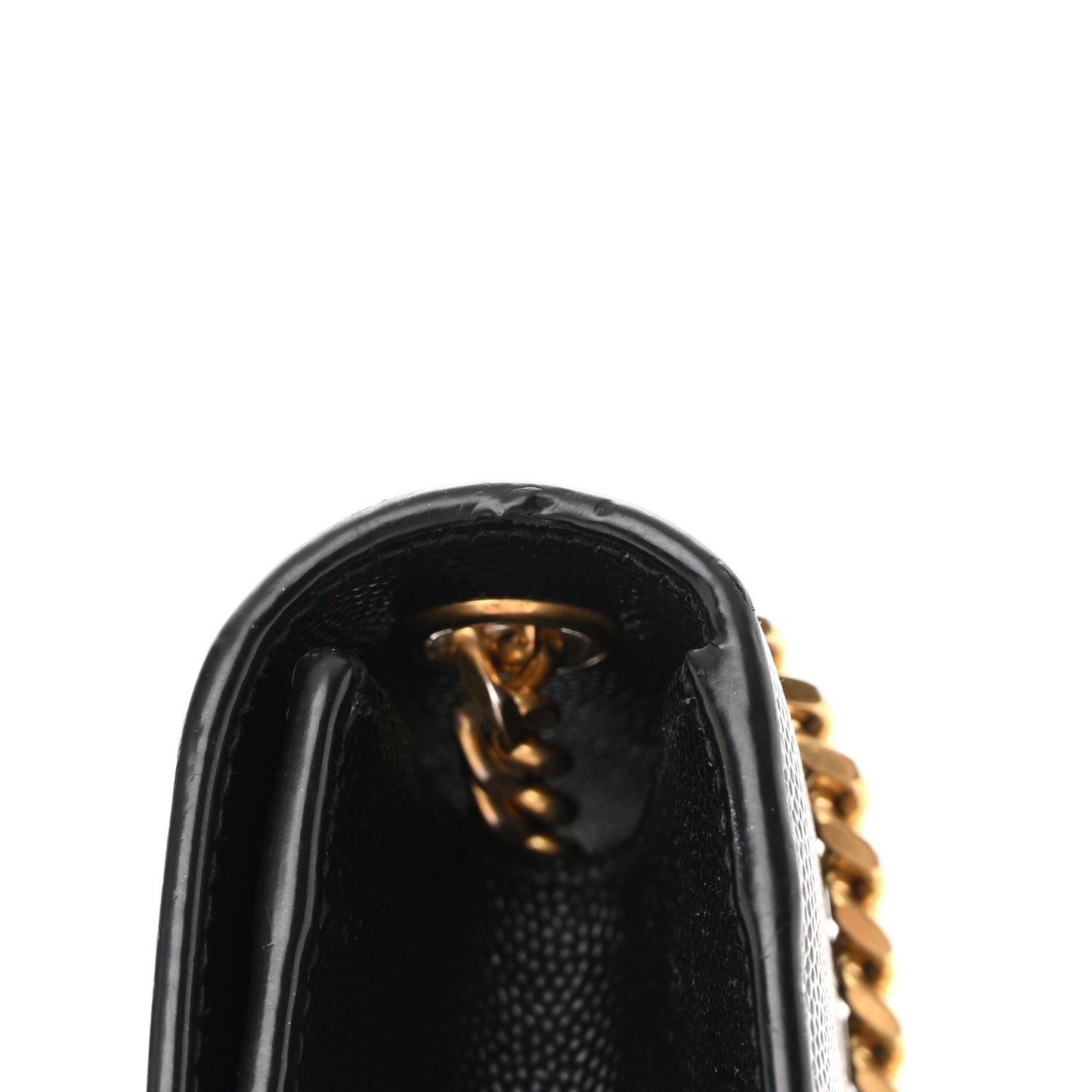 Grain De Poudre Small Monogram Kate Satchel Black