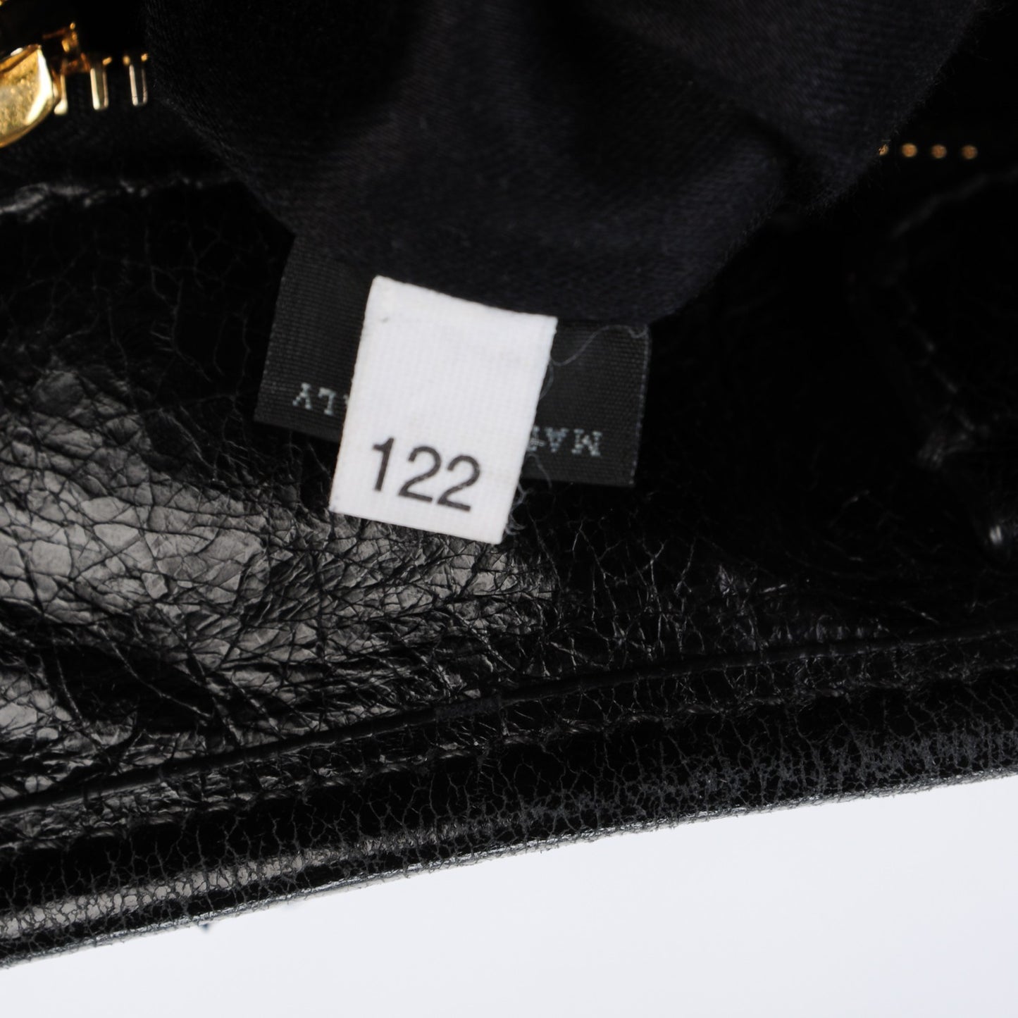 Vitello Shine Tote Black
