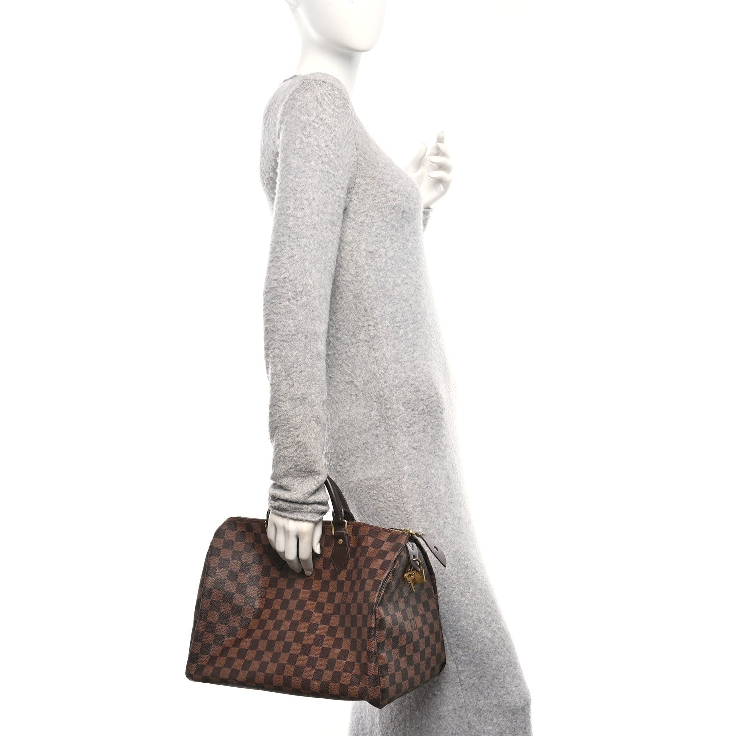 Louis Vuitton Damier Ebene Speedy 35 2 of 9