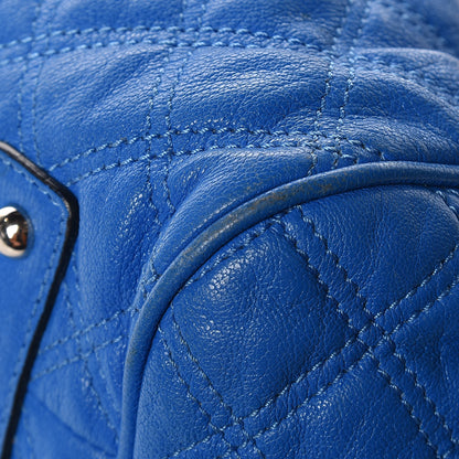Marc Jacobs Calfskin Quilted Stam Bright Blue 18 of 21