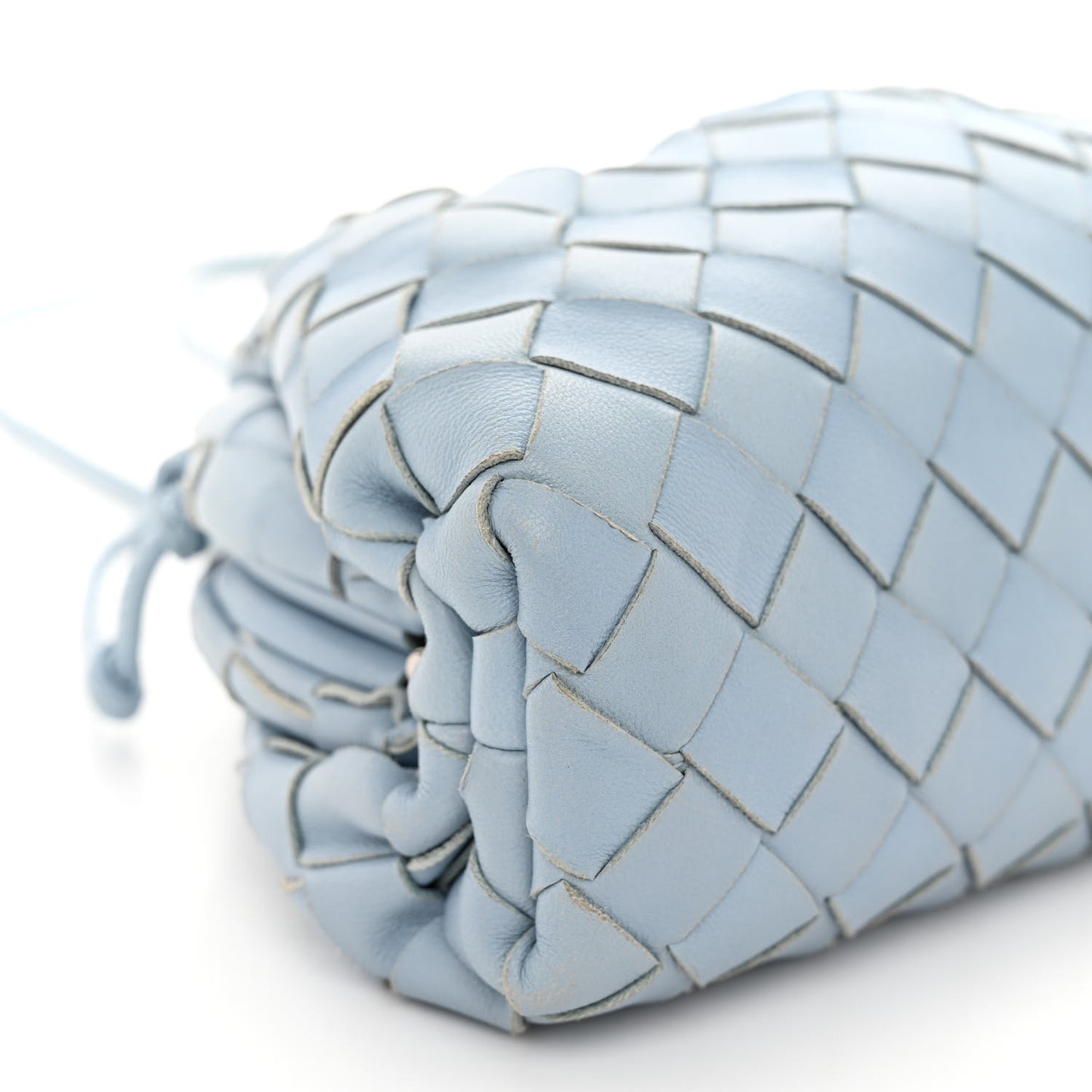 Nappa Intrecciato The Mini Pouch Ice