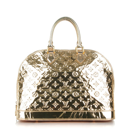 Louis Vuitton Monogram Miroir Alma MM Gold 1 of 11