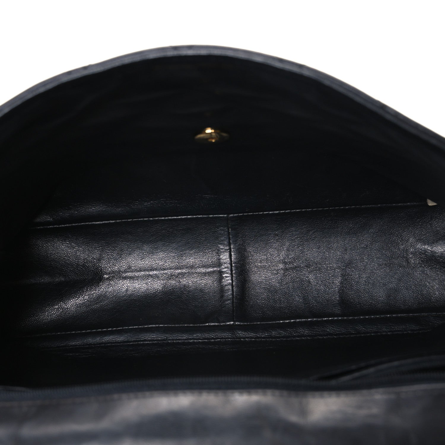 Chanel Lambskin Quilted Jumbo Single Flap Black 5 of 13