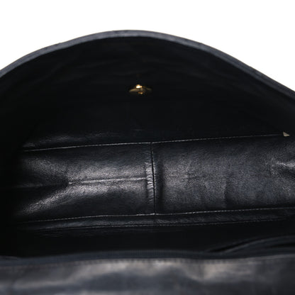 Chanel Lambskin Quilted Jumbo Single Flap Black 5 of 13
