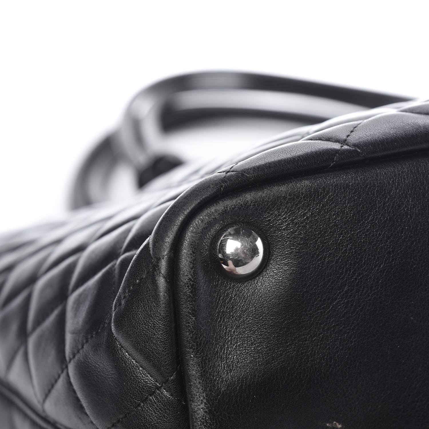Chanel Calfskin Quilted Large Cambon Tote Black 17 of 20
