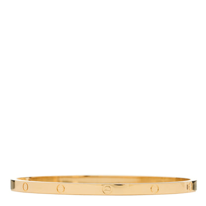 Cartier 18K Yellow Gold Small LOVE Bracelet 18 2 of 8