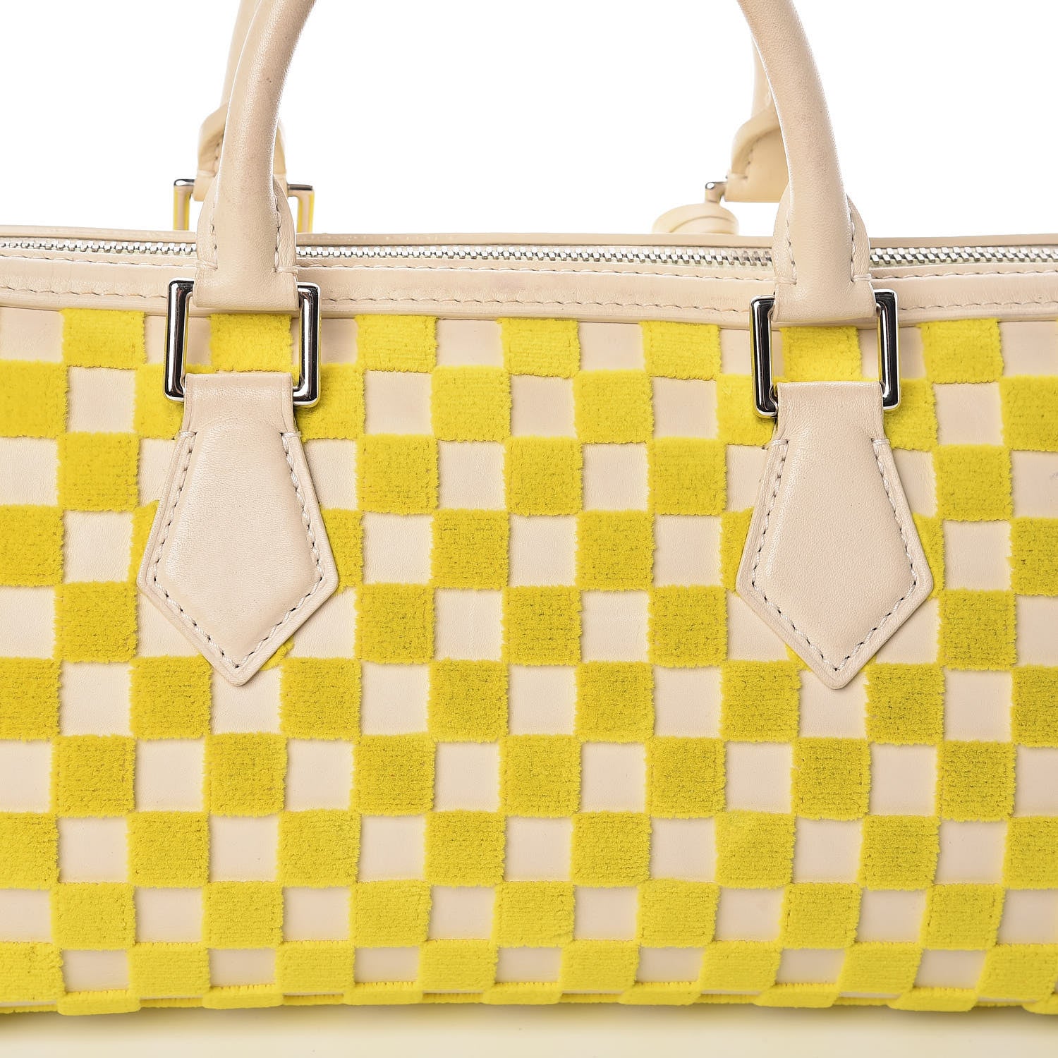 Louis Vuitton Damier Cubic Speedy East West Yellow 31 of 33