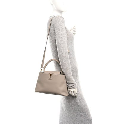 Louis Vuitton Taurillon Capucines PM Galet 2 of 9