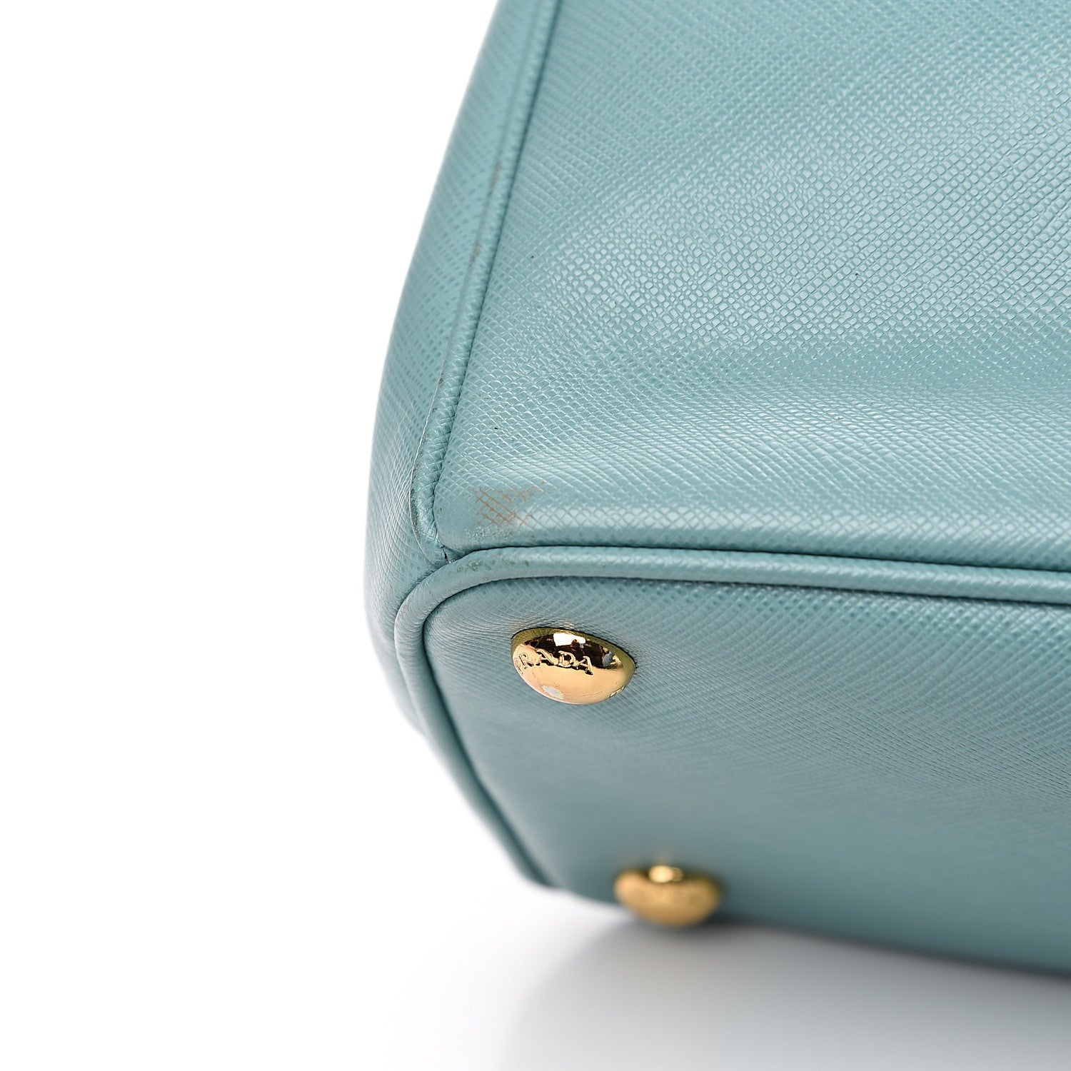 Prada Saffiano Small Galleria Double Zip Tote Anice 14 of 17