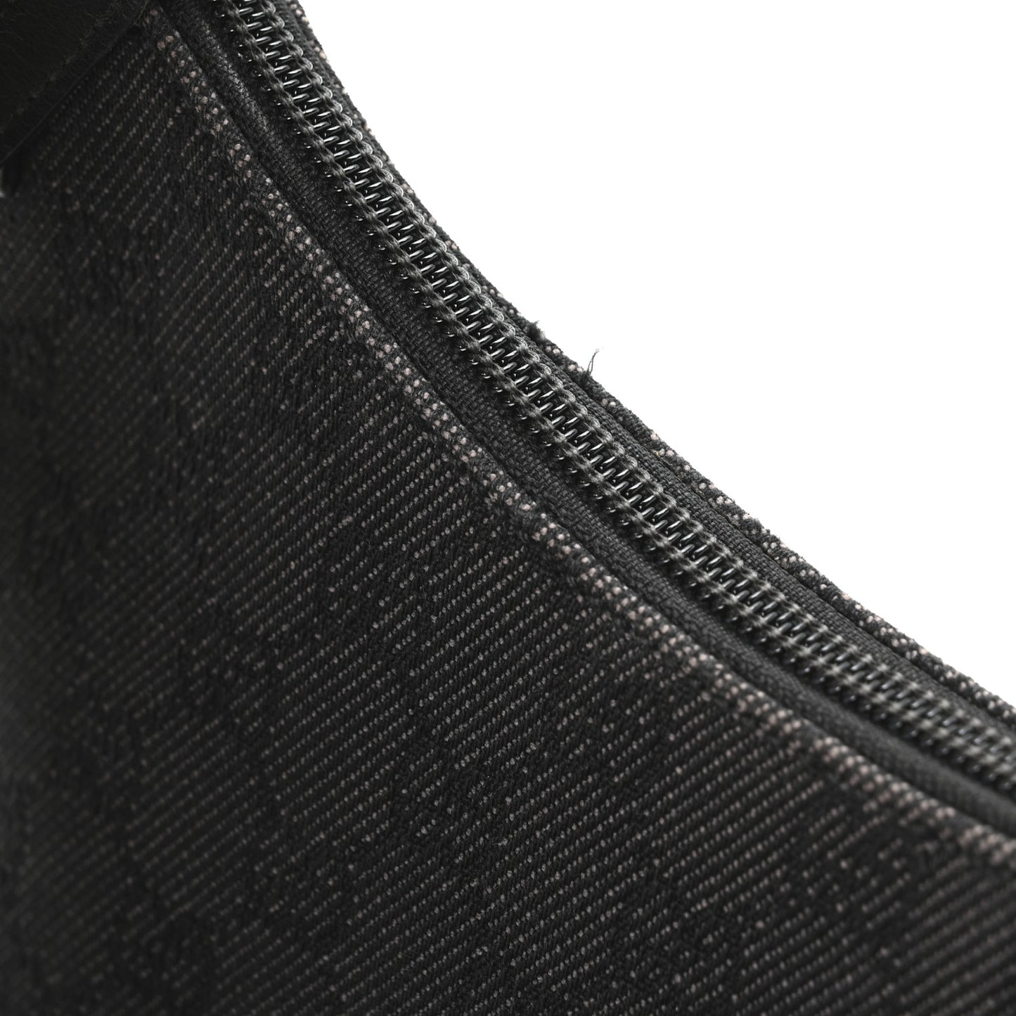 Nylon Monogram Small Hobo Black