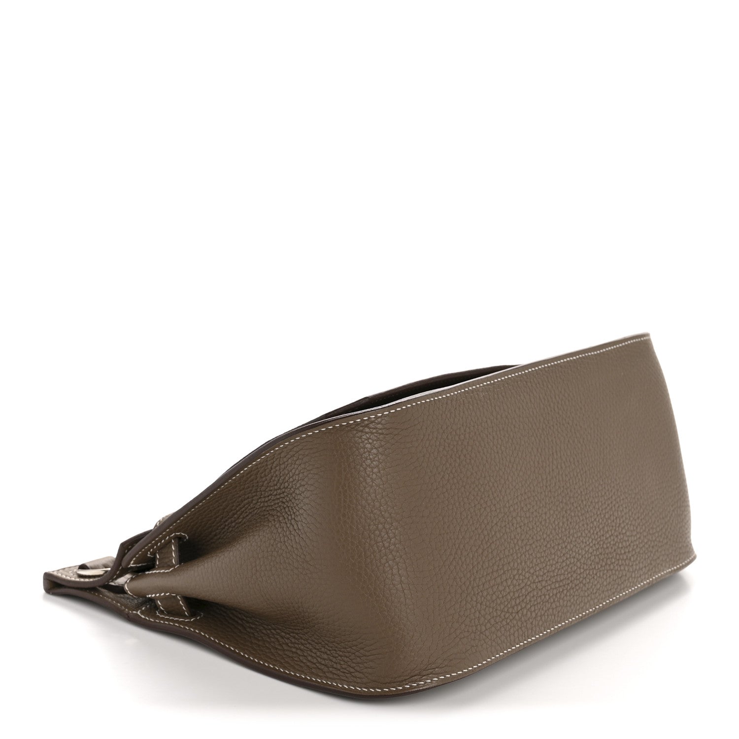 Hermes Taurillon Clemence Jypsiere 28 Etoupe 4 of 11