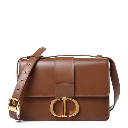 Christian Dior Smooth Calfskin 30 Montaigne Flap Bag Brown 1 of 9
