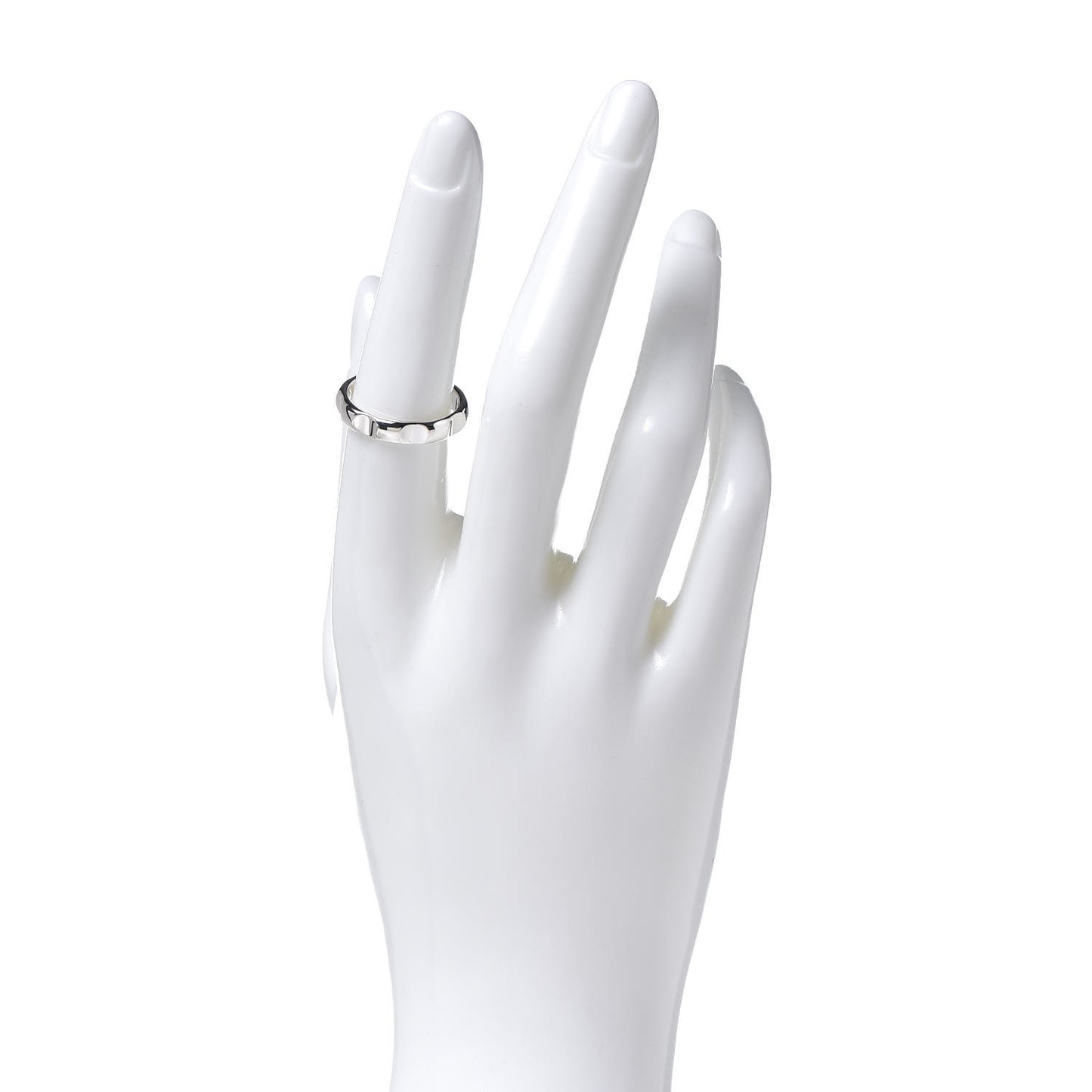 Sterling Silver Diamond Paloma's Groove Ring 56 7.5