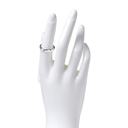 Tiffany Sterling Silver Diamond Paloma's Groove Ring 56 7.5 2 of 6