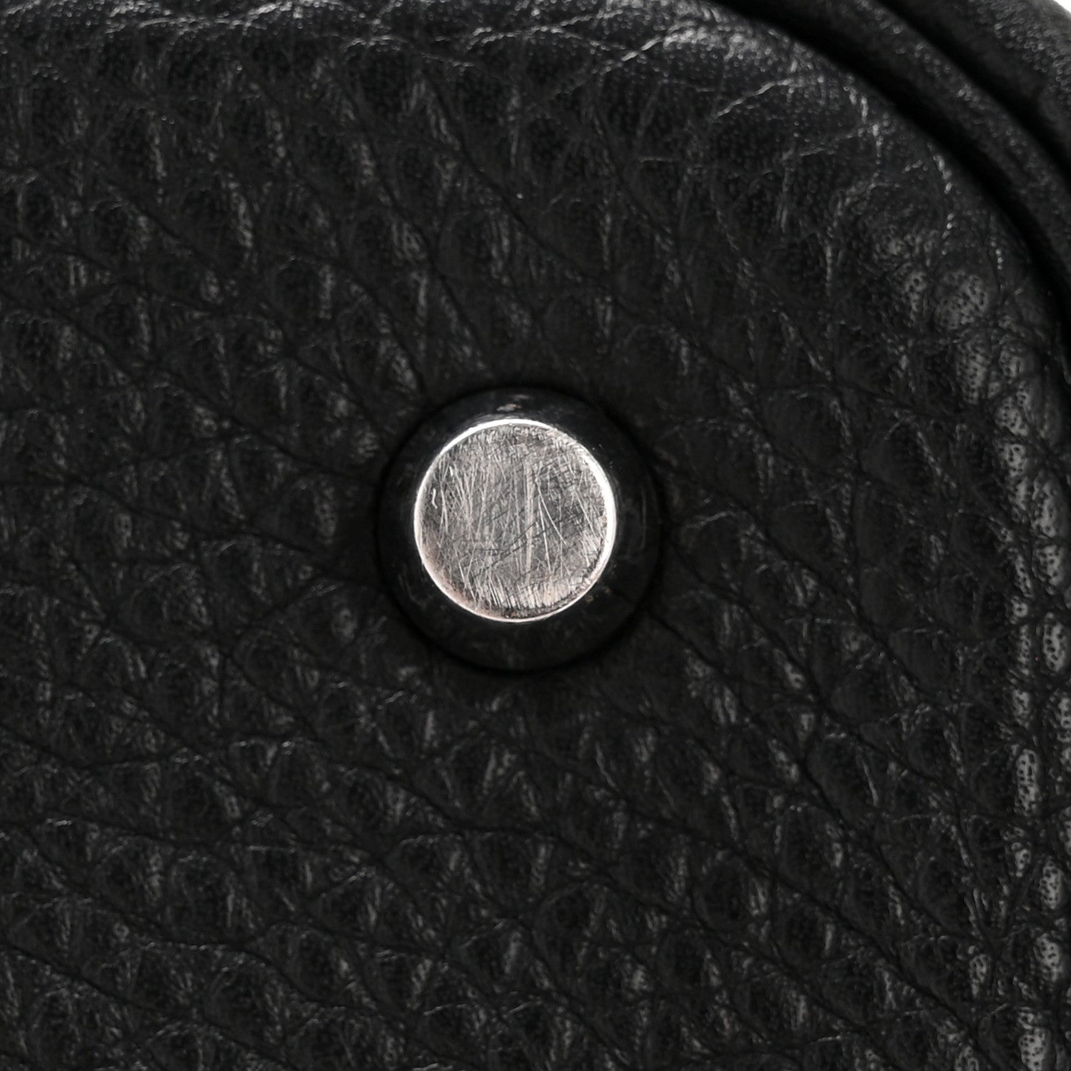 Hermes Taurillon Clemence Picotin Lock 22 MM Black 12 of 15