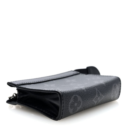 Louis Vuitton Monogram Eclipse Key Pouch Voyage 4 of 6