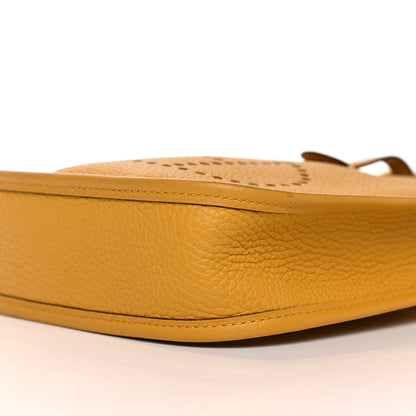 Hermes Taurillon Clemence Evelyne TPM Jaune Ambre 9 of 12