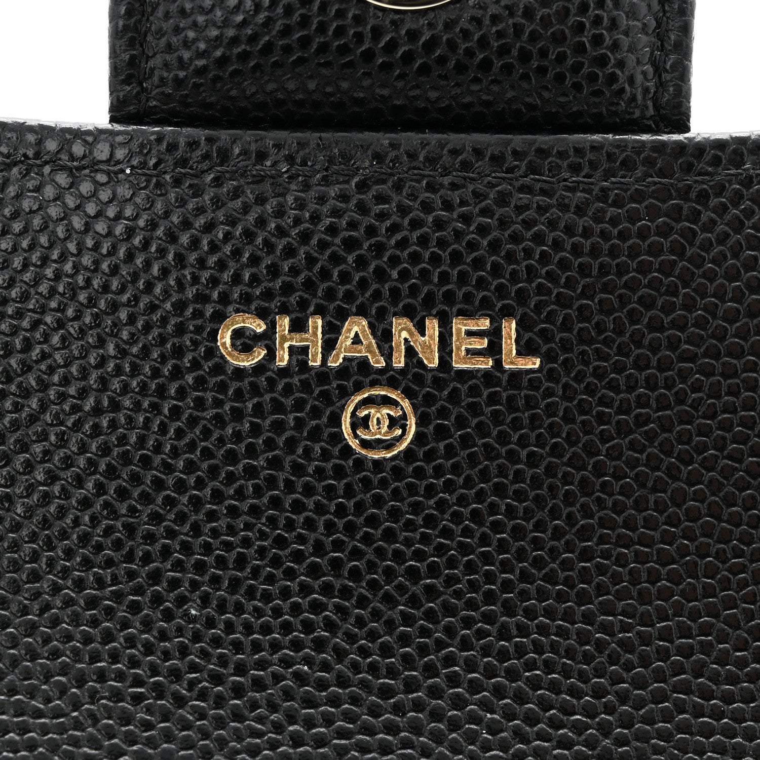 Chanel Caviar Quilted Glasses Case With Chain Black 6 of 12